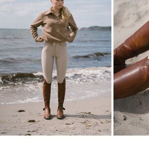 Stylish Beige Women's Pants